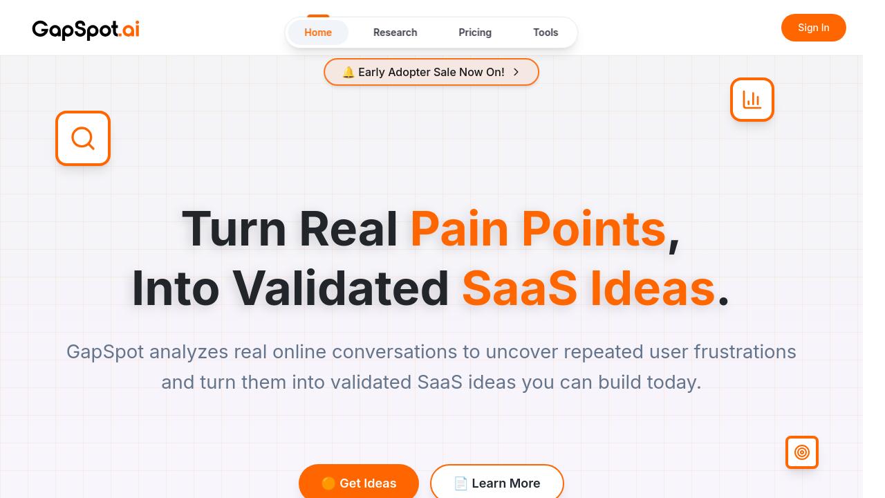 GapSpot AI screenshot