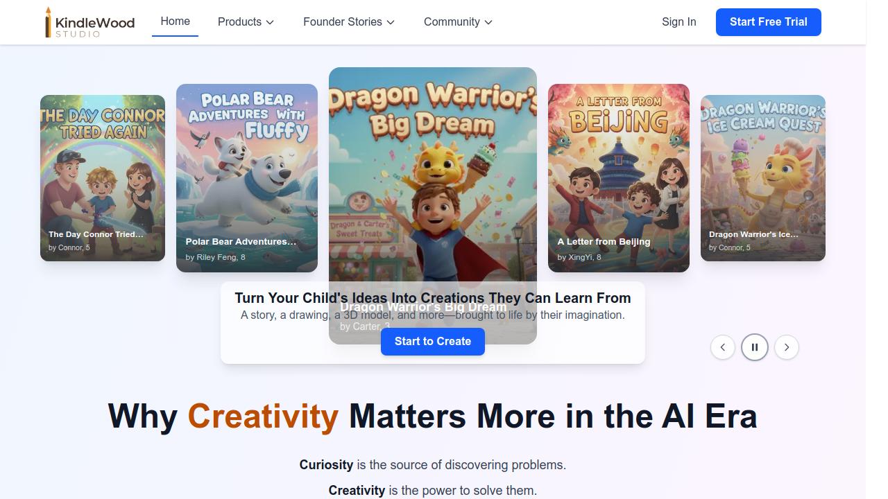 KindleWood Studio screenshot