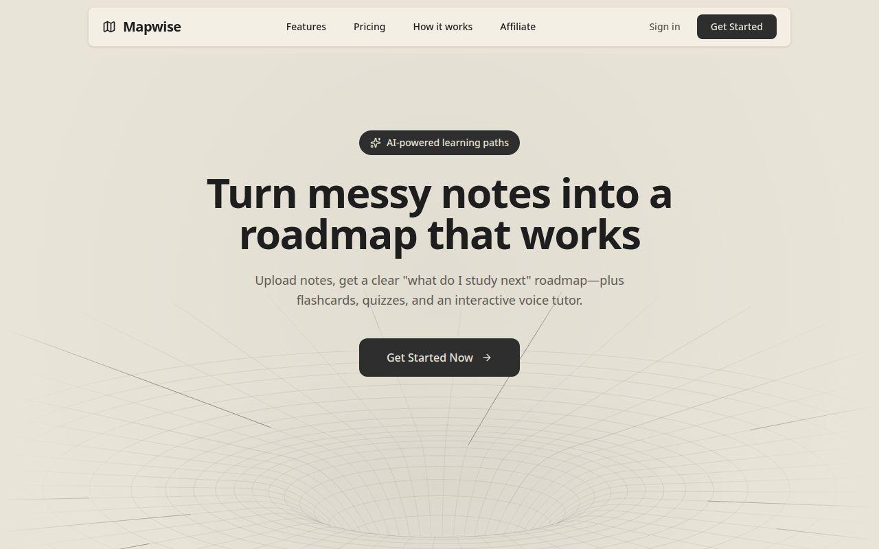 Mapwise screenshot
