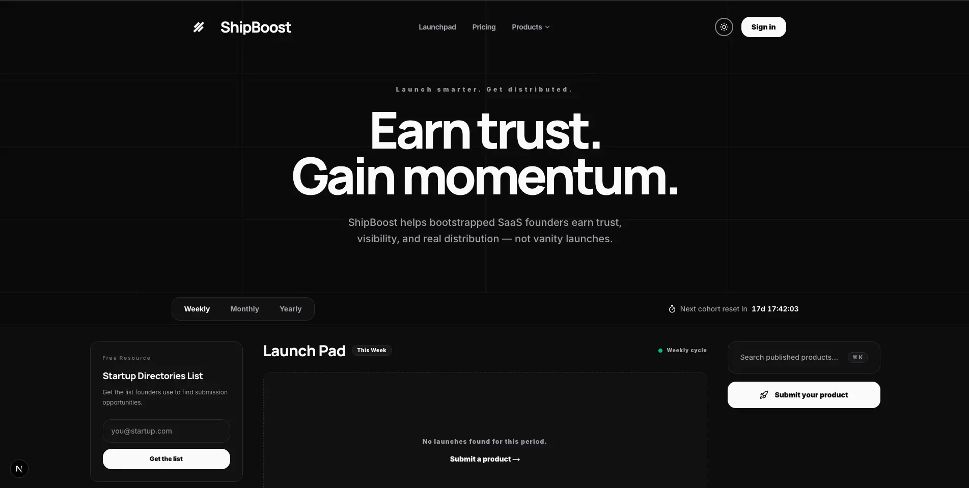 ShipBoost screenshot