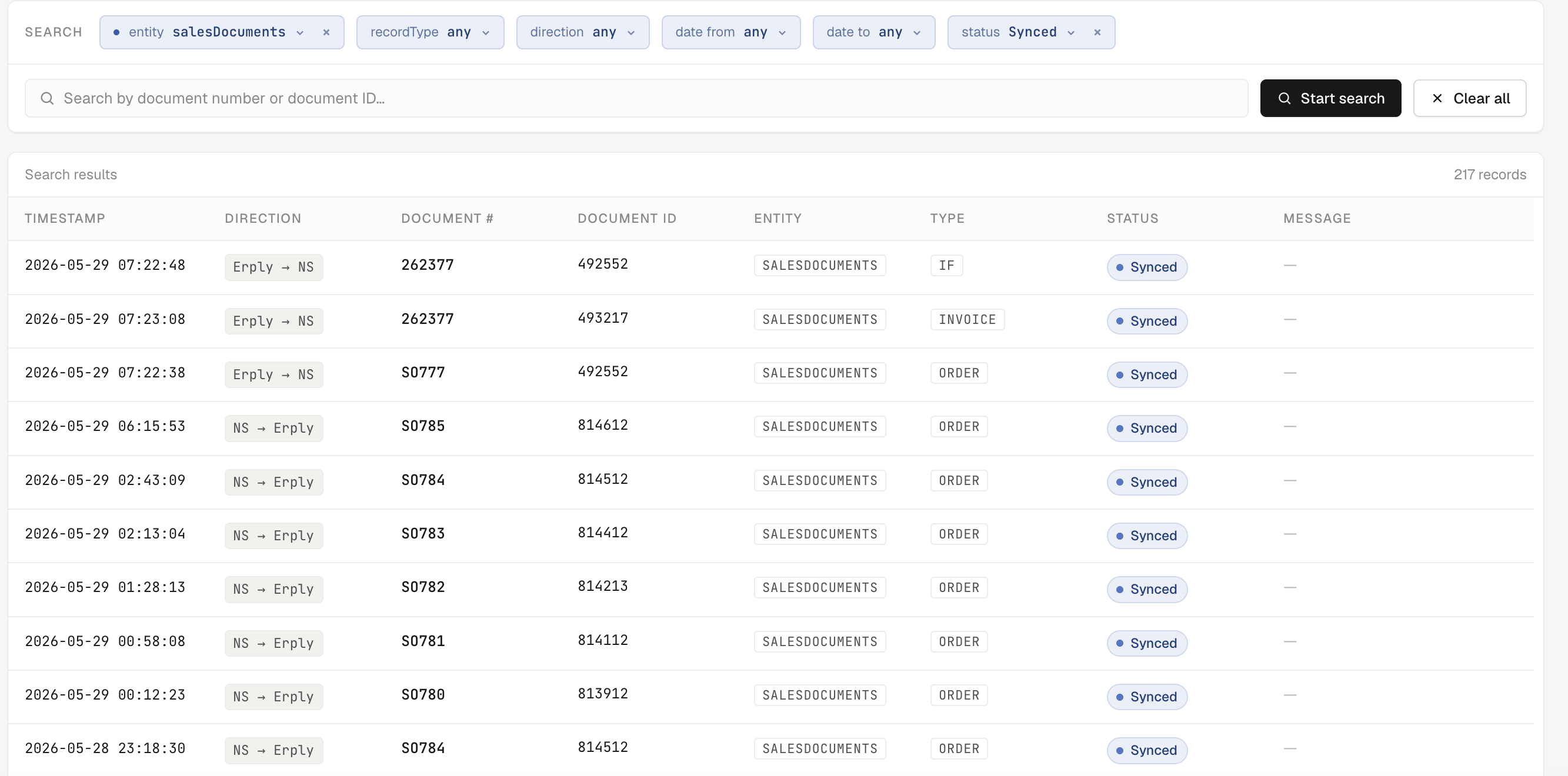 NetSuite POS by Erply screenshot
