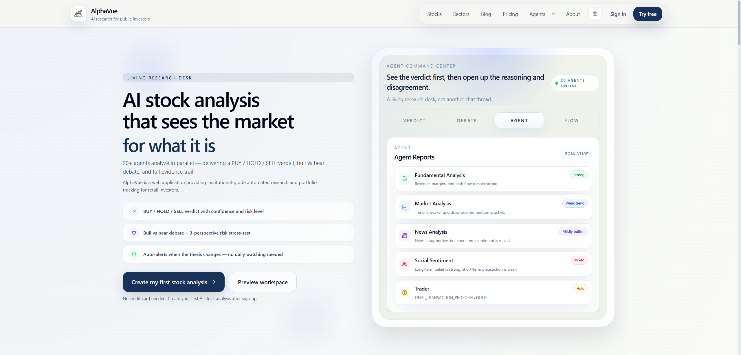 AlphaVue screenshot