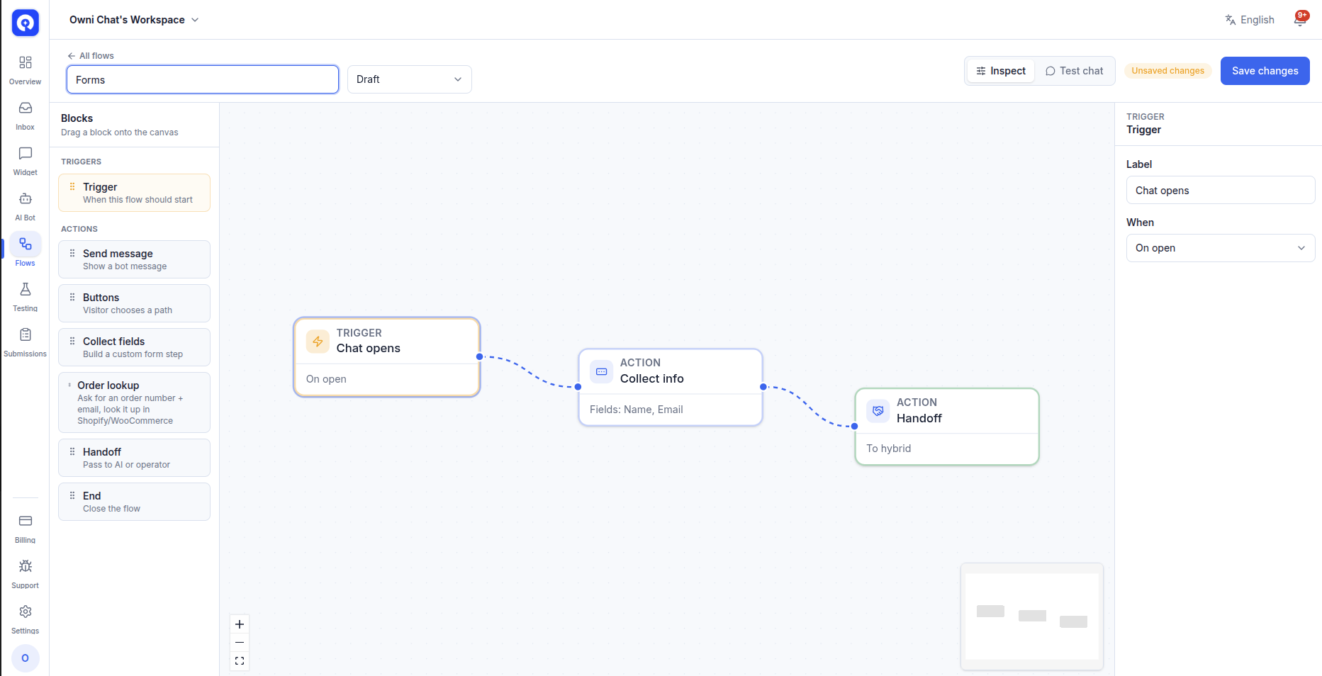 Owni.chat screenshot